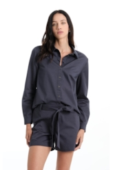 Camisa Broken Basic Marinho