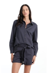 Camisa Broken Basic Marinho