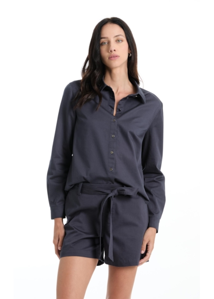 Camisa Broken Basic Marinho