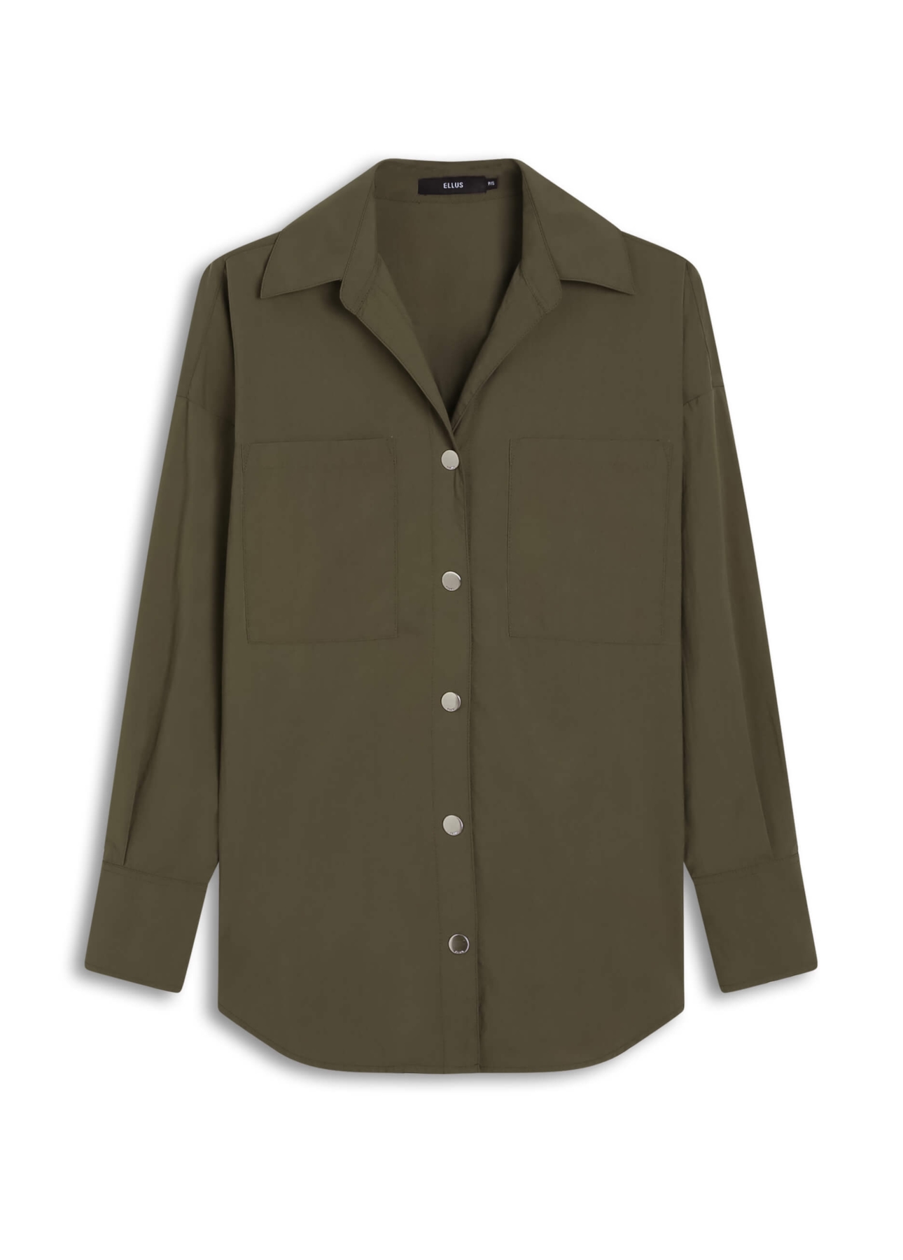Camisa Buttons Ellus Verde Militar