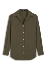 Camisa Buttons Ellus Verde Militar