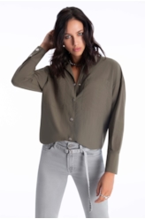 Camisa Buttons Ellus Verde Militar