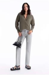 Camisa Buttons Ellus Verde Militar