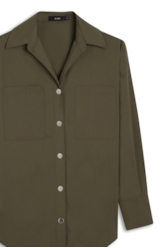 Camisa Buttons Ellus Verde Militar