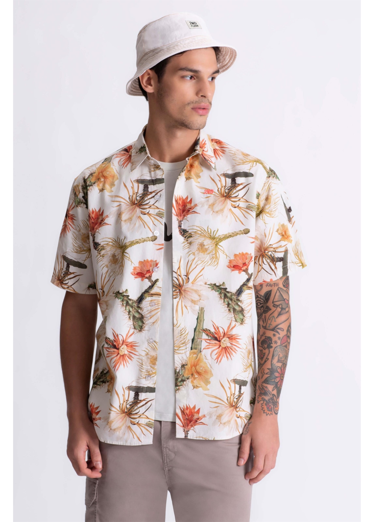 Camisa Cactus Classic Goiaba