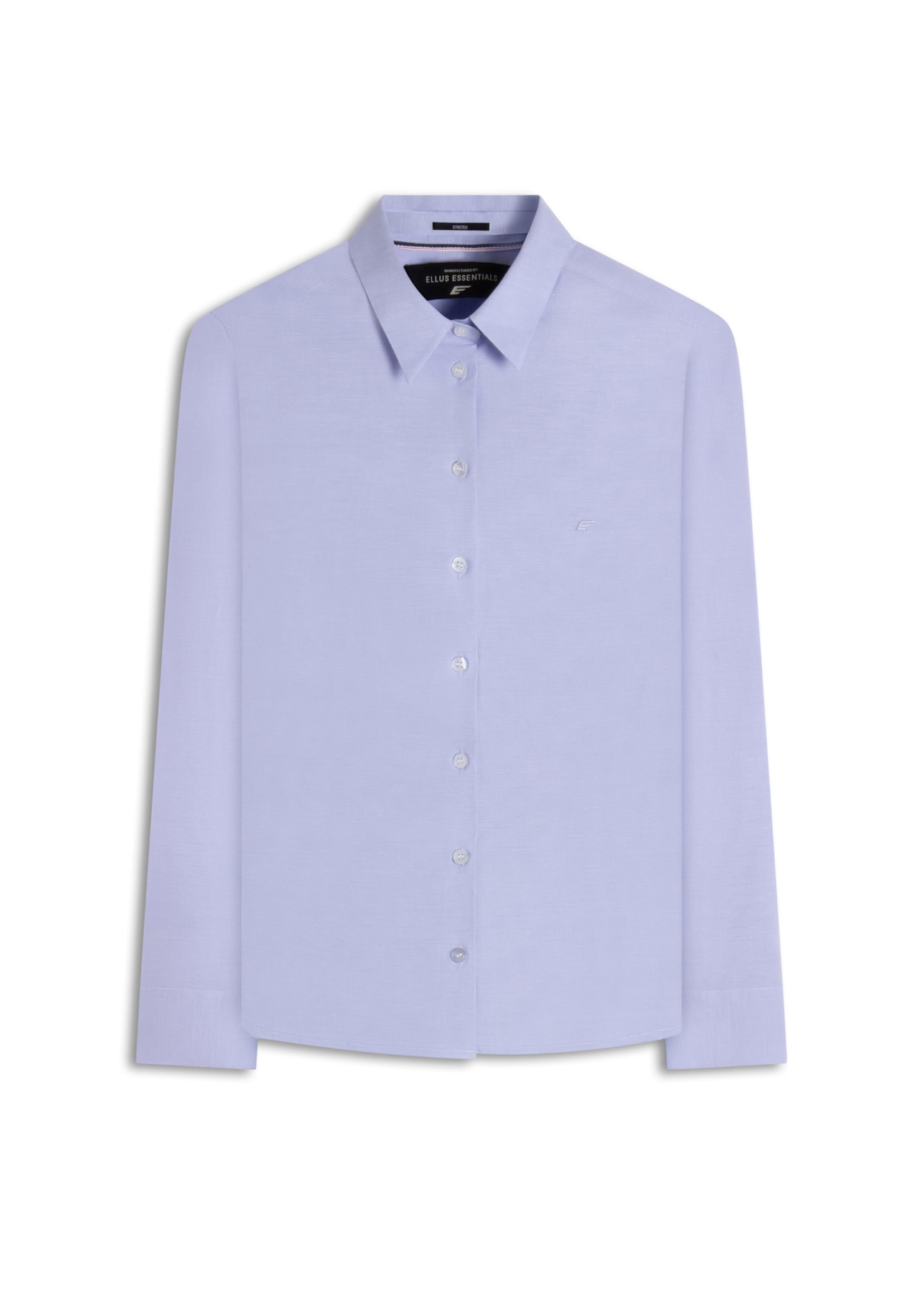 Camisa Camisa Tricoline Fil a Fil Slim Xangai Fusio Azul Seco