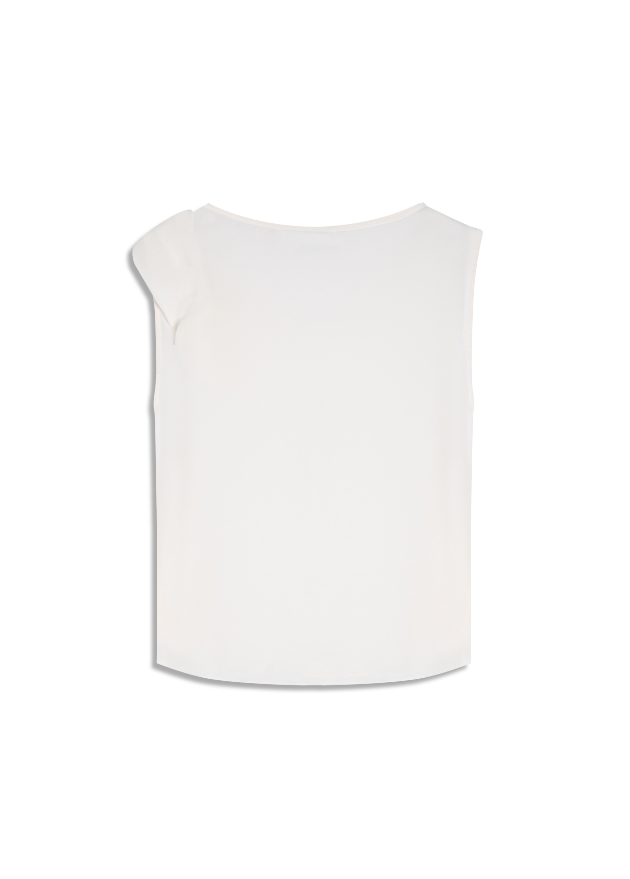 Camisa Chiffon Classic Ml Off White