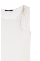 Camisa Chiffon Classic Ml Off White
