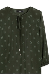 Camisa Chiffon Saab Musgo