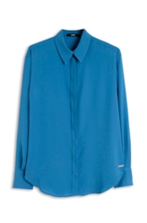 Camisa Classic Ellus Azul Jeans