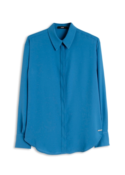 Camisa Classic Ellus Azul Jeans