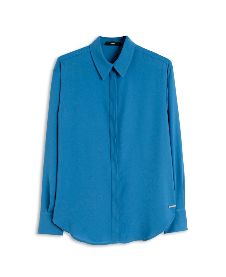 Camisa Classic Ellus Azul Jeans