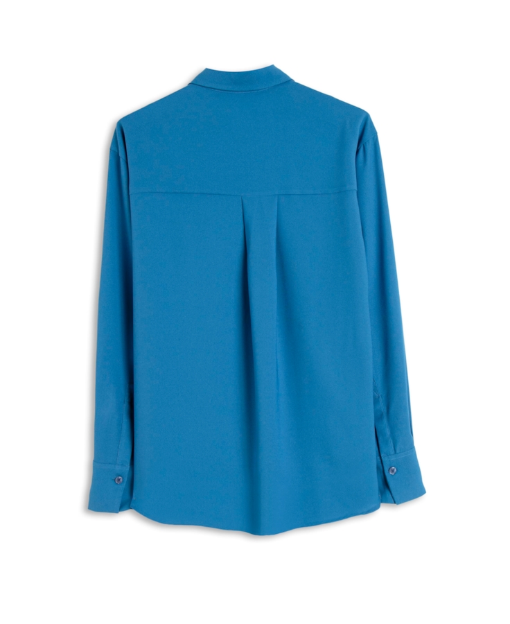 Camisa Classic Ellus Azul Jeans
