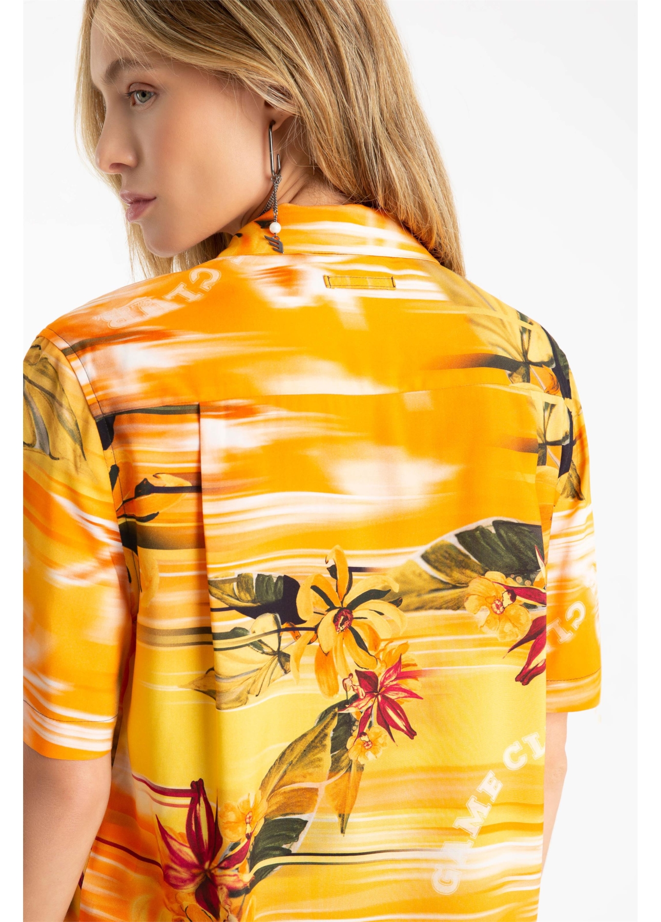 Camisa Color Garden Americ Laranja