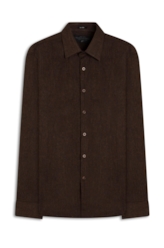 Camisa Cotton Chevron Anatomic Tabaco