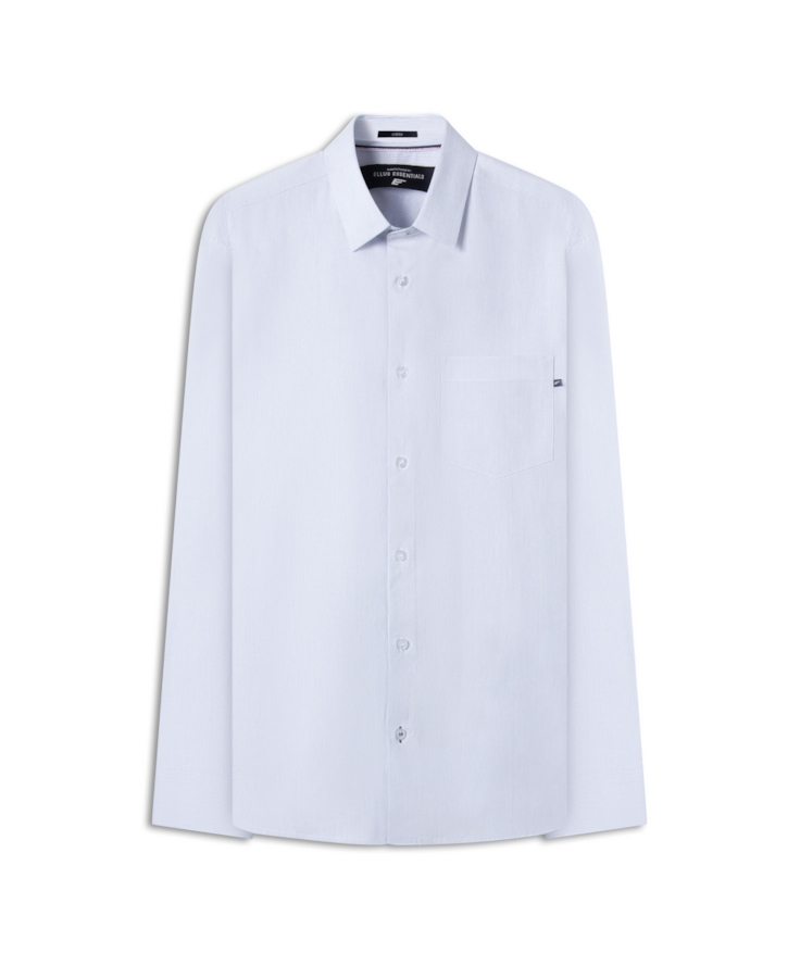 Camisa Cotton Ly Listra Cannes Slim Xangai Branco