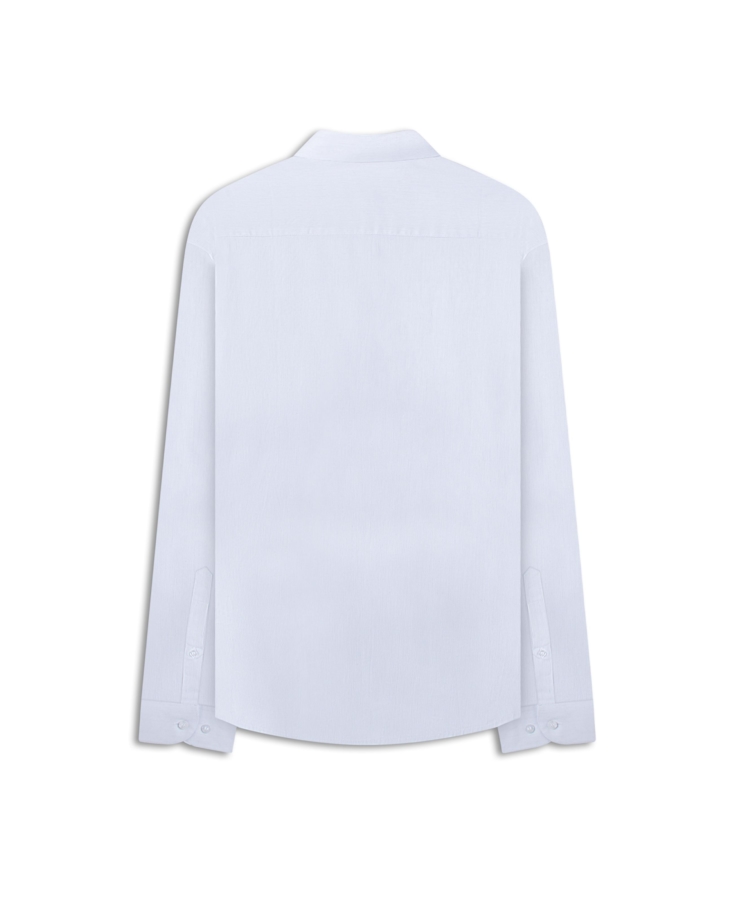 Camisa Cotton Ly Listra Cannes Slim Xangai Branco