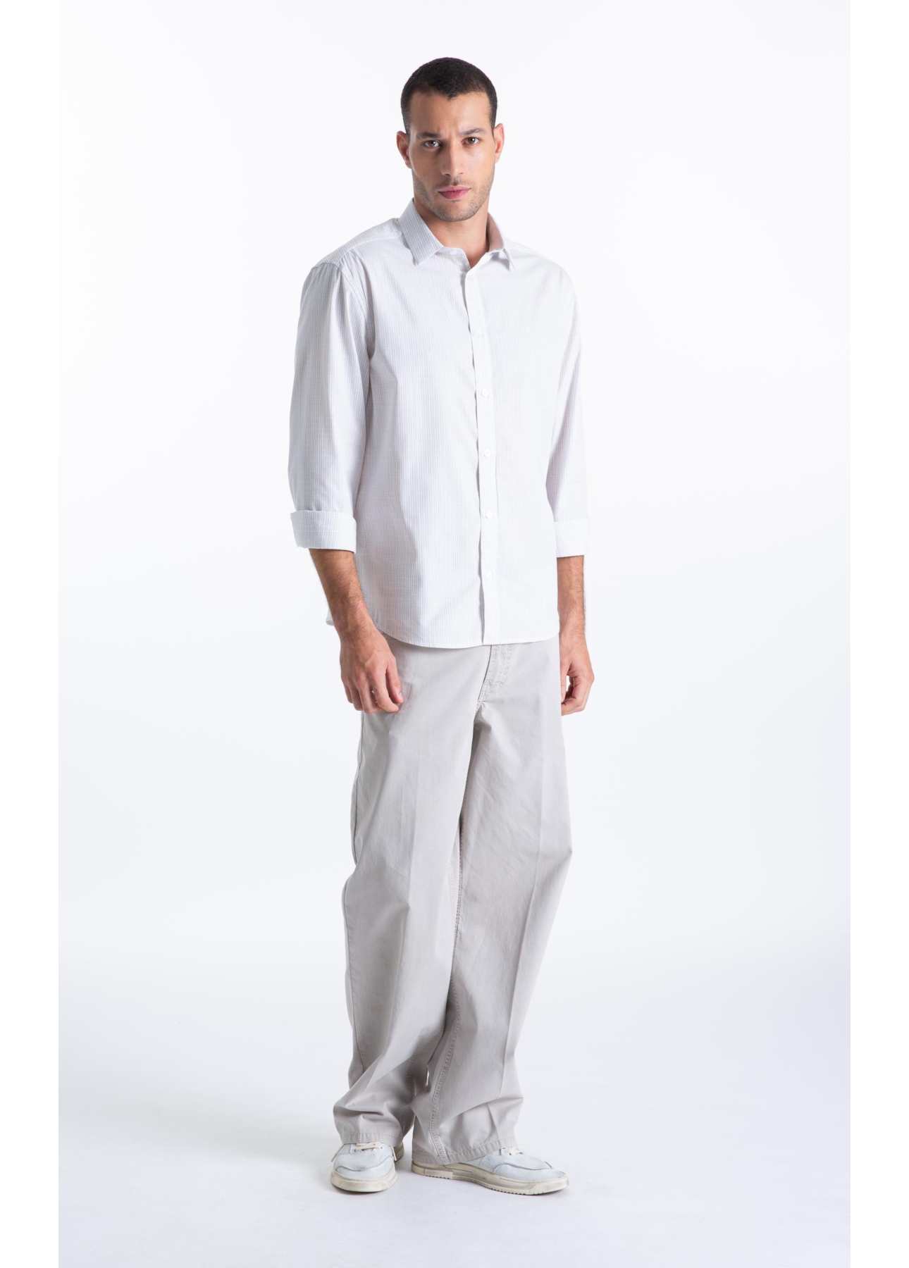 Camisa Cotton St Tropez Off White