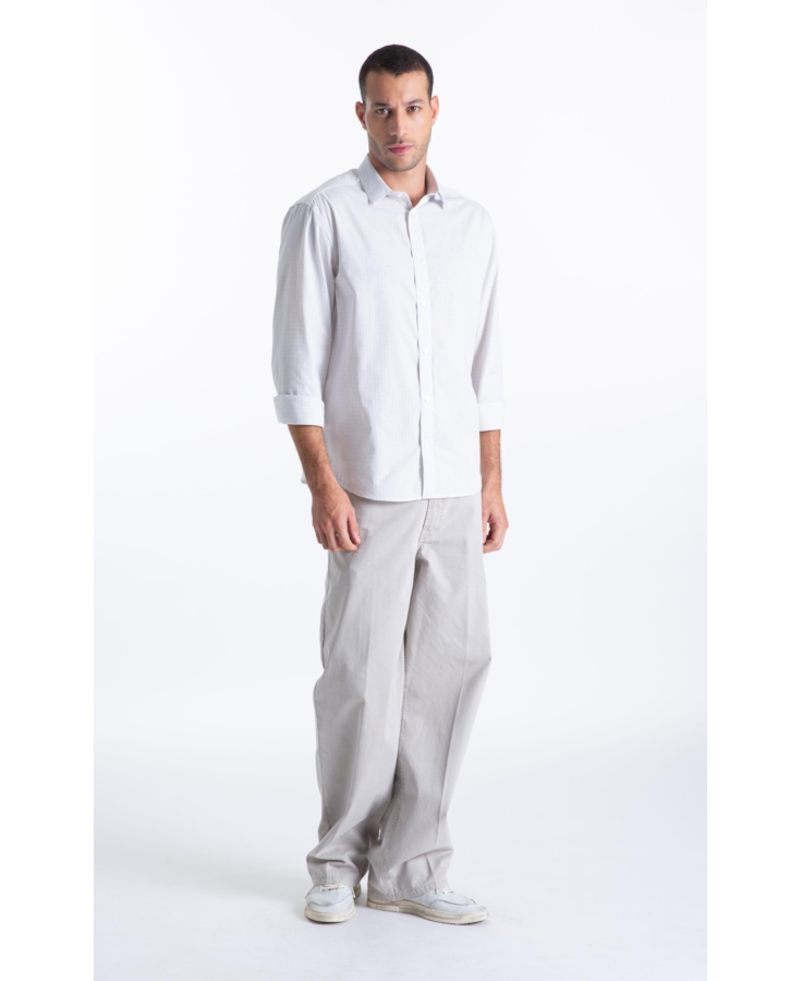 Camisa Cotton St Tropez Off White