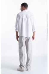 Camisa Cotton St Tropez Off White