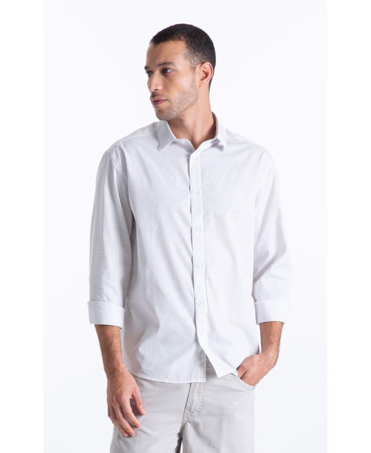 Camisa Cotton St Tropez Off White
