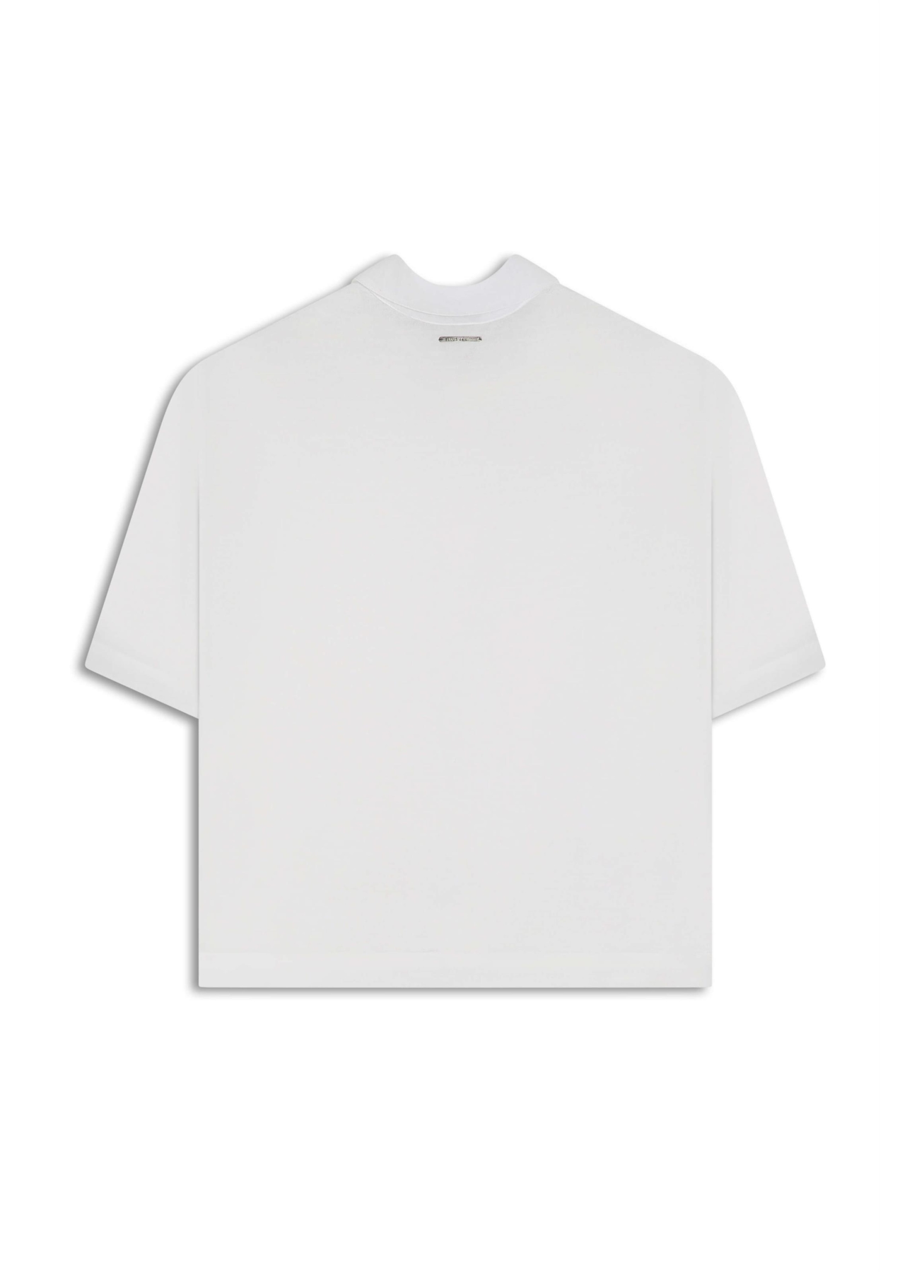 Camisa Cropped Shirt Georgette Off White