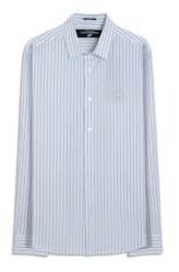 Camisa Crumpled Stretch Santa Azul Bic