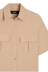 Camisa Cupro Straight Sandy
