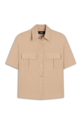 Camisa Cupro Straight Sandy