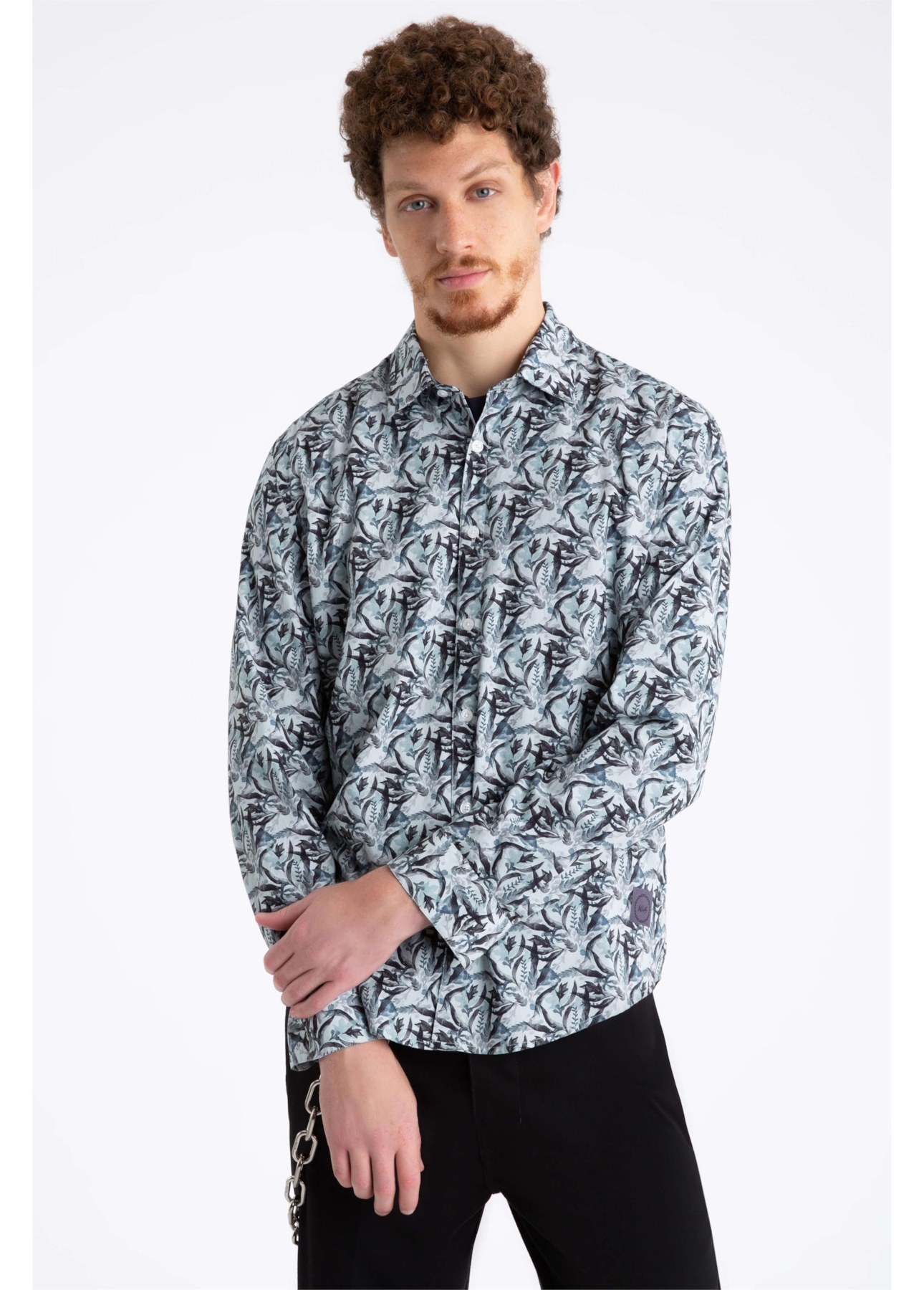 Camisa Fall Classic Italian Gelo
