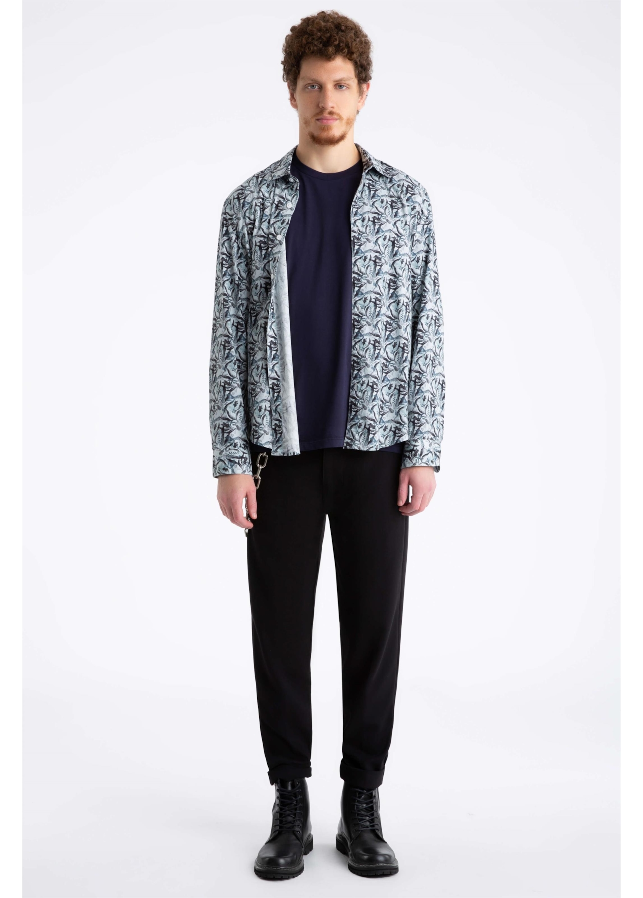 Camisa Fall Classic Italian Gelo