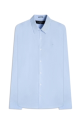 Camisa Fil a Fil Modal Classic Azul Claro