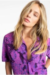 Camisa Floral American Pink