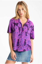 Camisa Floral American Pink
