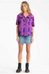 Camisa Floral American Pink