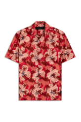 Camisa Flower Power Surf Vermelho