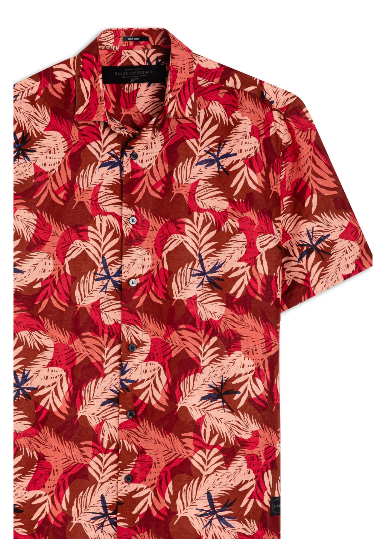 Camisa Flower Power Surf Vermelho
