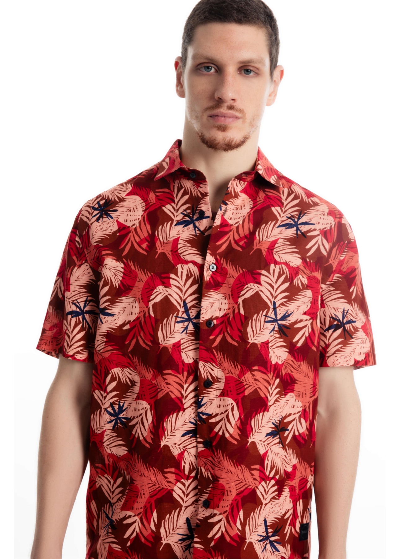 Camisa Flower Power Surf Vermelho