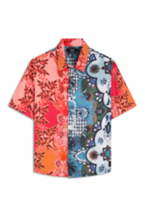 Camisa Flowers Mix American Estampado