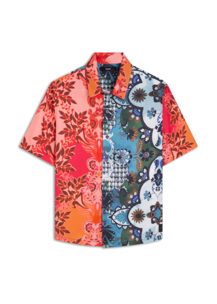 Camisa Flowers Mix American Estampado
