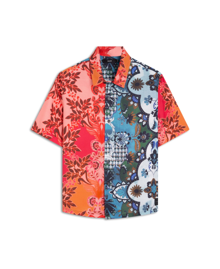 Camisa Flowers Mix American Estampado