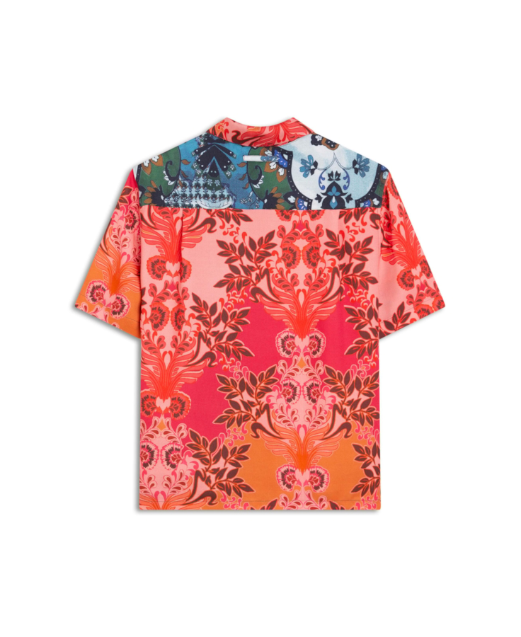 Camisa Flowers Mix American Estampado