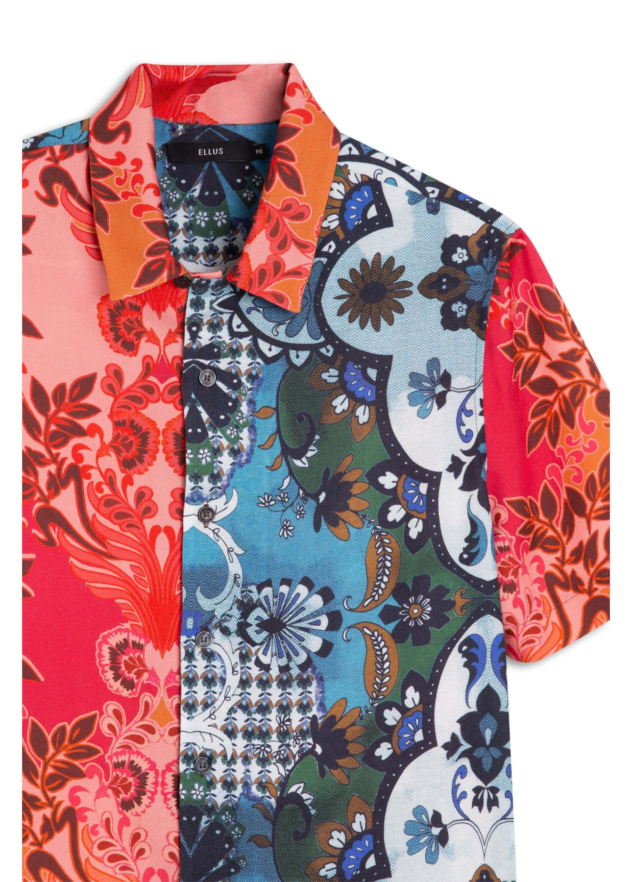 Camisa Flowers Mix American Estampado