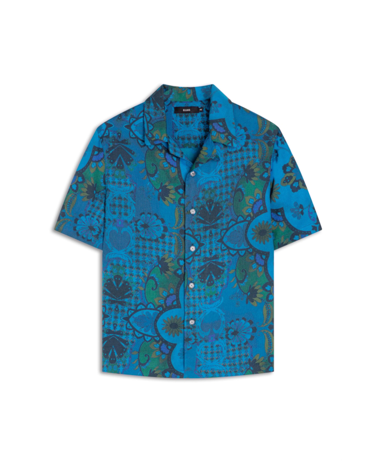 Camisa Flowers Mix American Oceano
