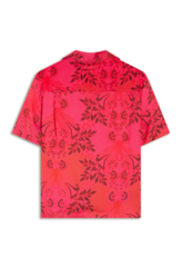 Camisa Flowers Mix American Pink