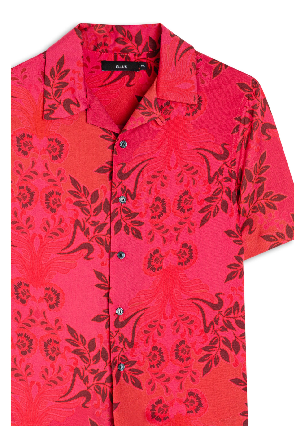 Camisa Flowers Mix American Pink