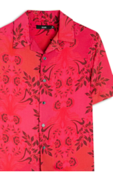 Camisa Flowers Mix American Pink