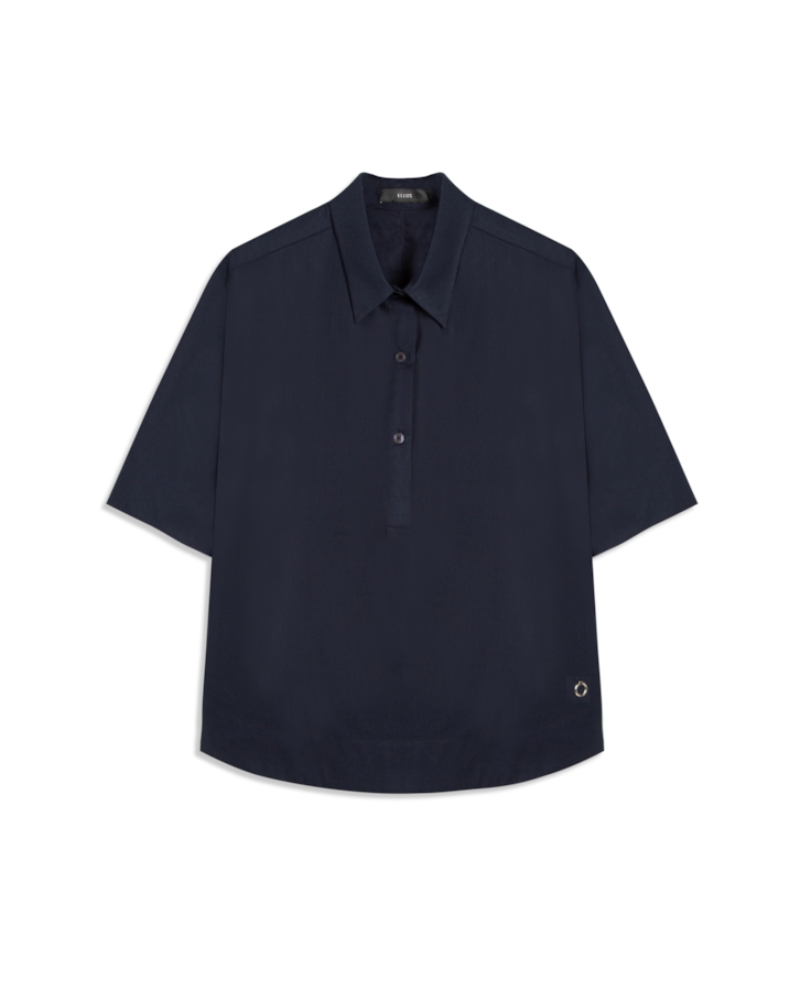 Camisa Galles Peitilho Dark Navy