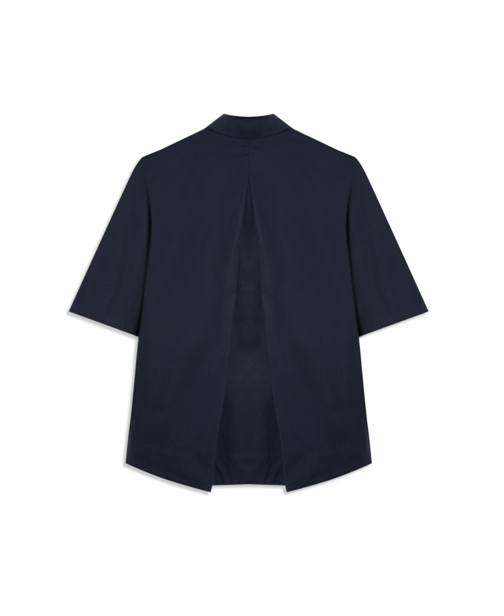Camisa Galles Peitilho Dark Navy