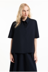 Camisa Galles Peitilho Preto